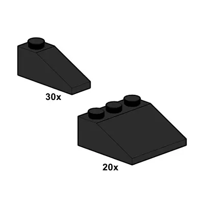 Black Roof Tiles