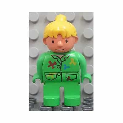 Duplo Figure, Female, Wendy in Wallpapering Outfit (4172389)