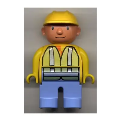 Duplo Figure, Male, Bob the Builder with Construction Jacket (4172384)