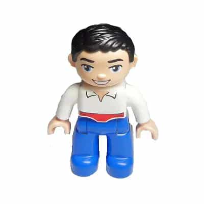 Duplo Figure Lego Ville, Disney Princess, Prince Eric