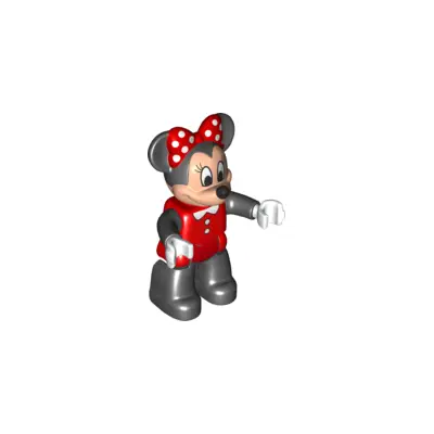 Duplo Figure Lego Ville, Minnie Mouse, Red Swimsuit (6220924 / 6269052)