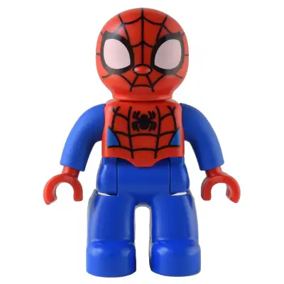 Duplo Figure Lego Ville, Spider-Man (Peter 'Spidey' Parker), Large Eyes (6351304)