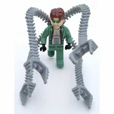 Dr. Octopus (Otto Octavius) / Doc Ock with Grabber Arms - 4 Juniors