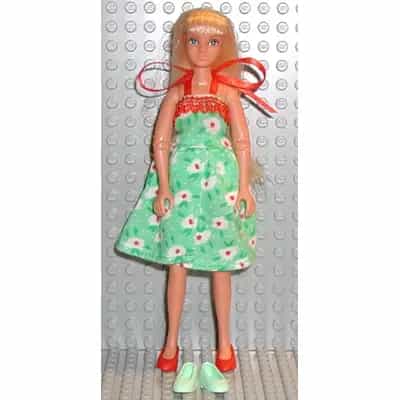Scala Doll (Emma with Clothes, Dress Green)