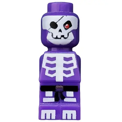 Microfigure Ninjago Skeleton Dark Purple (4615583 / 6023504)
