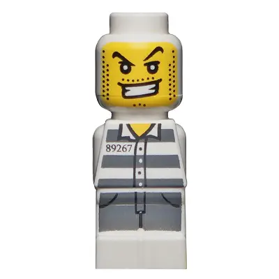 Microfigure City Alarm Thief