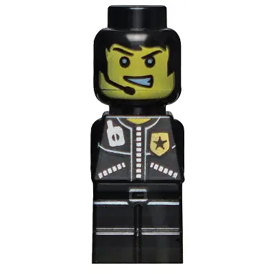 Microfigure City Alarm Police Officer