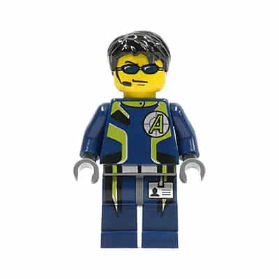 Agent Chase - Dual Sided Head