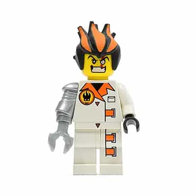 Dr. Inferno (Pearl Light Gray Claw)