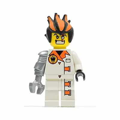 Dr. Inferno (Metallic Silver Claw)