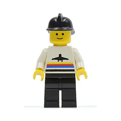 Airport - Classic, Black Legs, Black Fire Helmet