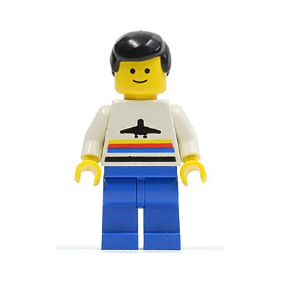 Airport - Classic, Blue Legs, Black Male Hair