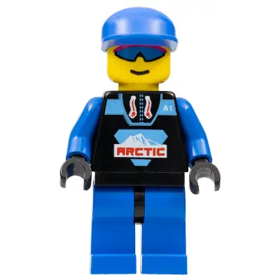 Arctic - Black, Blue Cap