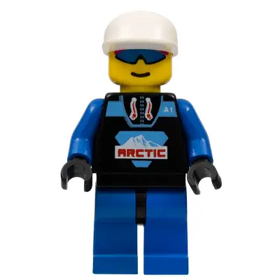 Arctic - Black, White Cap