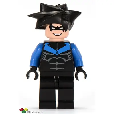 Nightwing - Blue Arms and Chest Symbol