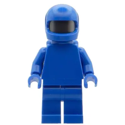 Spacesuit - Blue with Air Tanks, Pearl Dark Gray Head
