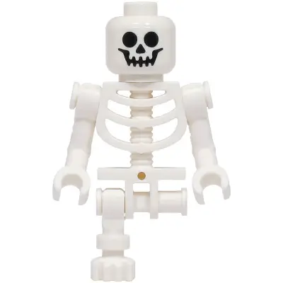 Skeleton - Standard Skull, Bent Arms Vertical Grip, Single Leg
