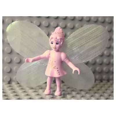 Belville Fairy (Millimy) - Pink with Moon Pattern, Wings, Bow