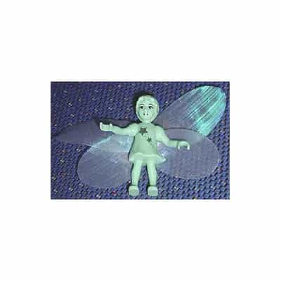 Belville Fairy (Millimy) - Medium Green with Stars Pattern, Wings, Bow