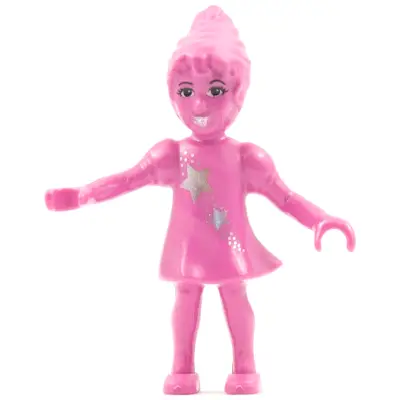 Belville Fairy (Millimy) - Dark Pink with Stars Pattern (4119535)