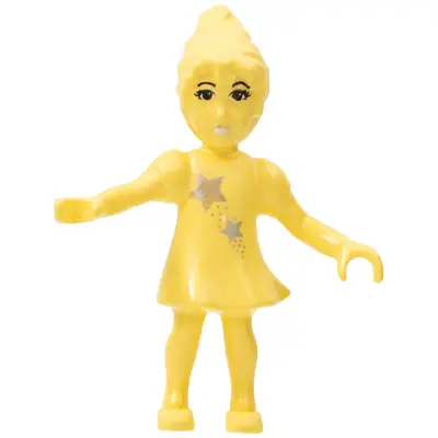 Belville Fairy (Millimy) - Light Yellow with Stars Pattern (4119533)