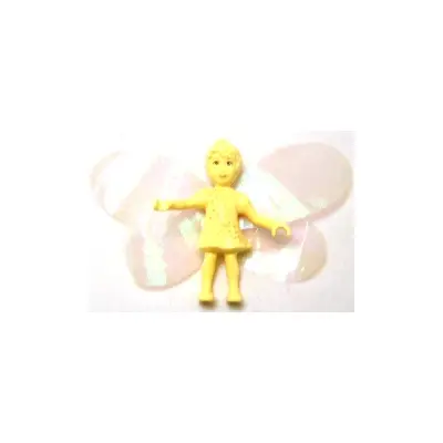 Belville Fairy (Millimy) - Light Yellow with Stars Pattern, Wings, Bow