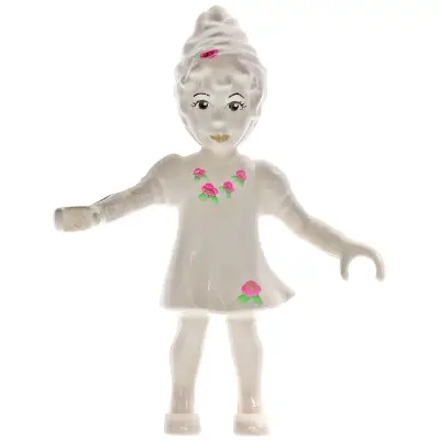 Belville Fairy (Millimy) - White with Flowers Pattern (4129897)
