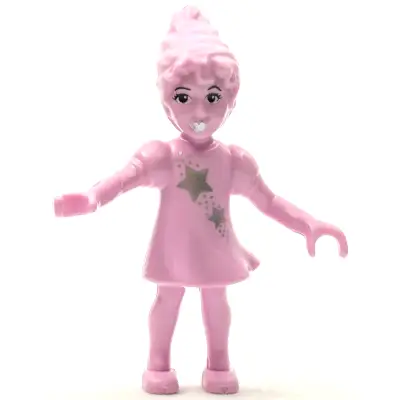 Belville Fairy - Bright Pink with Stars Pattern (4284958)