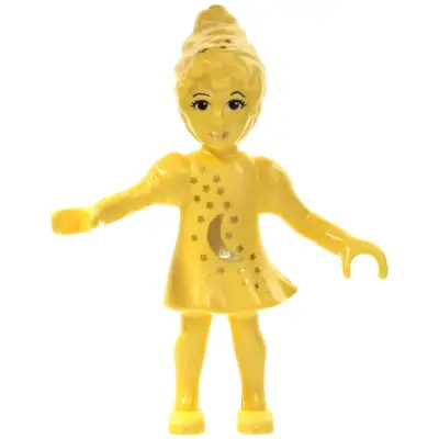 Belville Fairy (Millimy) - Light Yellow with Moon Pattern (4128624)