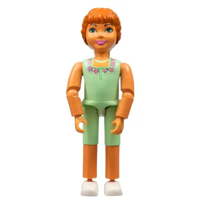 Belville Female - Princess Flora, Light Green Sleeveless Top (4177079)