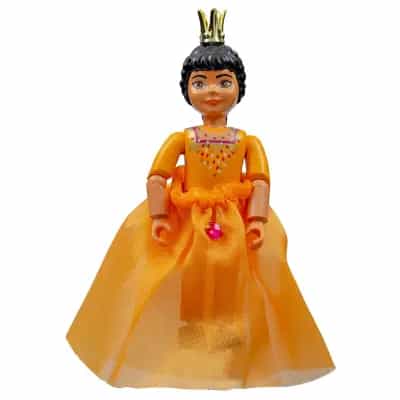 Belville Female - Princess Paprika, Pale Orange Top, Skirt