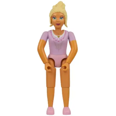 Belville Female, Adult Woman (Queen) - Clikits Lavender Top, Light Yellow Hair, Pink Shoes (4499730)