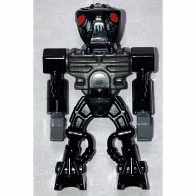 Bionicle Mini - Barraki Mantax (Pearl Dark Gray Torso)