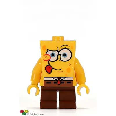 SpongeBob - Intent Look, Tongue Out