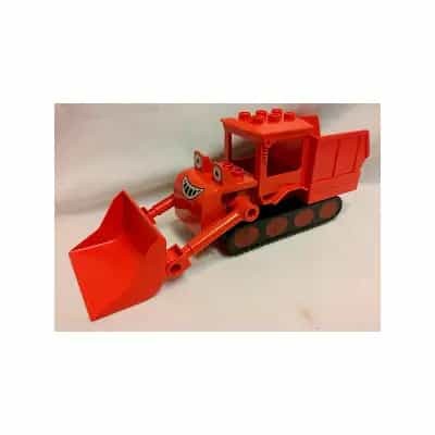 Duplo Muck - Looking Straight, 2 Red 2 x 4 Plates