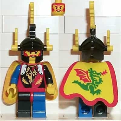 Dragon Knights - Dragon Master, Yellow Plumes, Dragon Cape