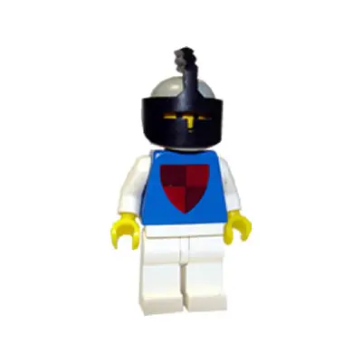 Classic - Knight, Shield Red/Blue, Light Gray Helmet and Black Visor