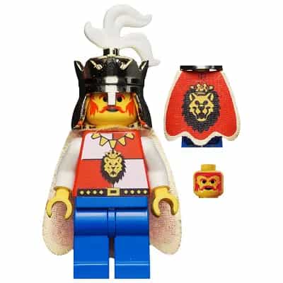Royal Knights - King, with cape and blue legs
