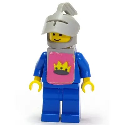 Classic - Yellow Castle Knight Blue Cavalry - with Vest Stickers
