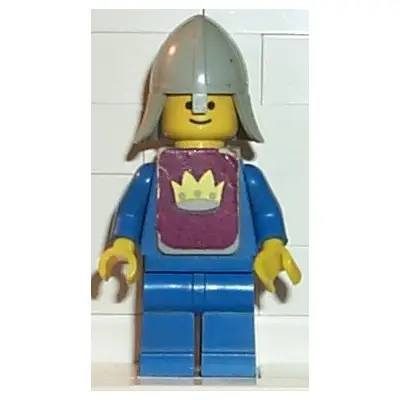Classic - Yellow Castle Knight Blue - with Vest Stickers