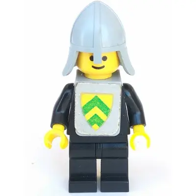 Classic - Yellow Castle Knight Black - with Vest Stickers