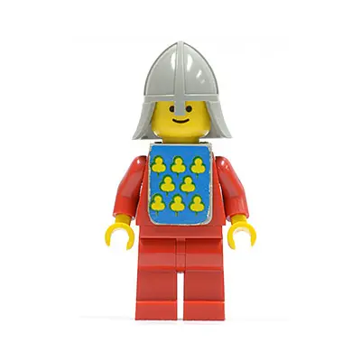 Classic - Yellow Castle Knight Red - with Vest Stickers