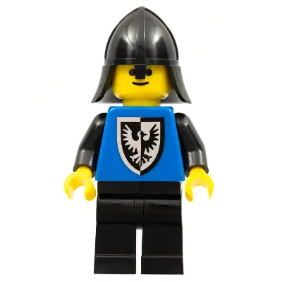 Black Falcon - Black Legs, Black Neck-Protector, Shield Bottom Round (Undetermined Type)
