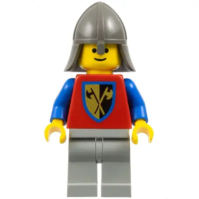 Crusader Axe - Light Gray Legs, Dark Gray Neck-Protector