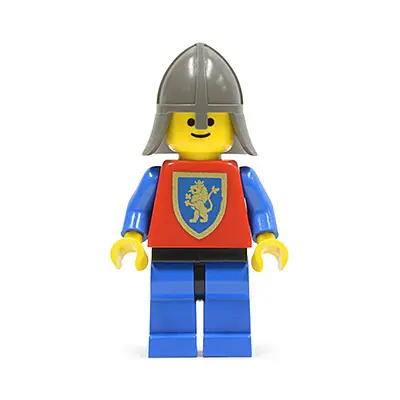 Crusader Lion - Blue Legs with Black Hips, Dark Gray Neck-Protector