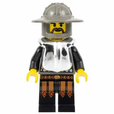 Knights Kingdom I - Helmet and Chrome Silver Armor