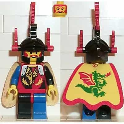 Dragon Knights - Dragon Master, Red Plumes, Dragon Cape