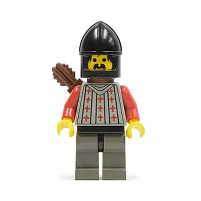 Fright Knights - Knight 2, Black Chin-Guard, Quiver