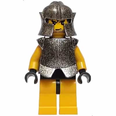 Knights Kingdom II - Rogue Knight 2 (Yellow Legs, Speckle Breastplate, Speckle Cheek Protector Helmet)