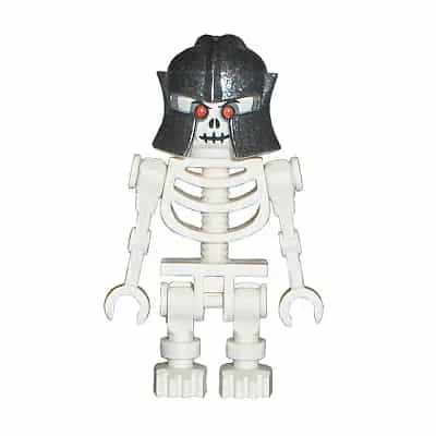 Fantasy Era - Skeleton Warrior 3, White, Speckled Helmet